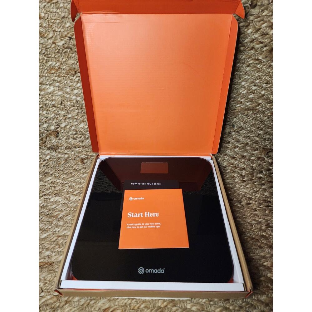 NEW! Omada Digital Weight Scale Bluetooth Wireless 440 LBS